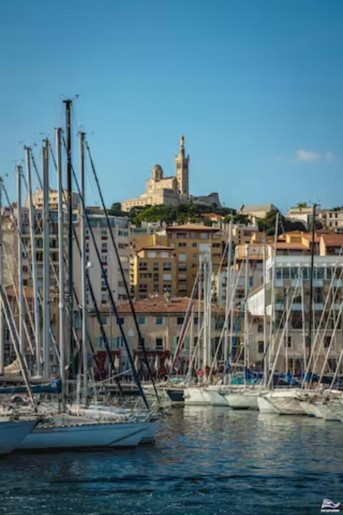 Studio Calanques Pres Du Vieux Port มาร์กเซย ภายนอก รูปภาพ