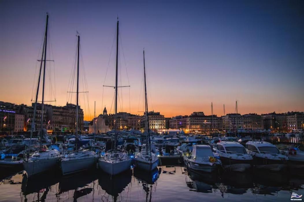 Studio Calanques Pres Du Vieux Port มาร์กเซย ภายนอก รูปภาพ